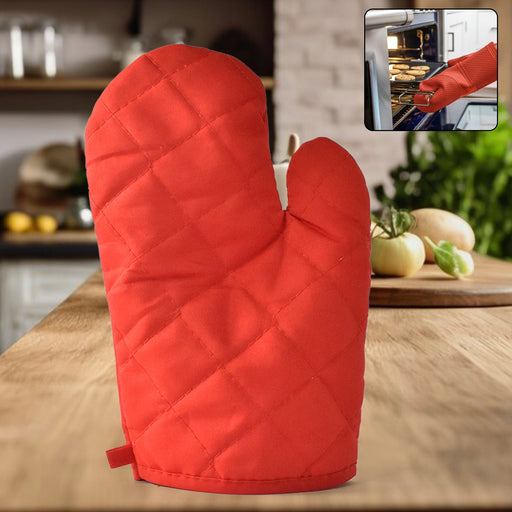 Heat Resistant Non-Slip Oven Mitts / Gloves (1pc) by Your Brand