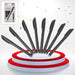 Writing Black Gel Pen for School Stationery Gift for Kids (8 Pcs set) by Your Brand