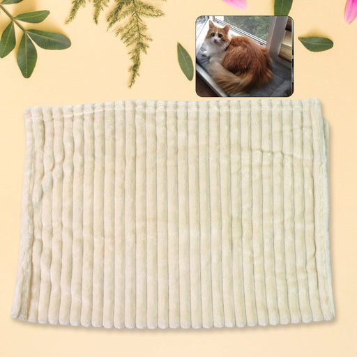 Pet Soft Cat Dog Blanket / Towel Soft Warm (70×50 Cm / 1 Pc / Mix Color & Design) by Your Brand