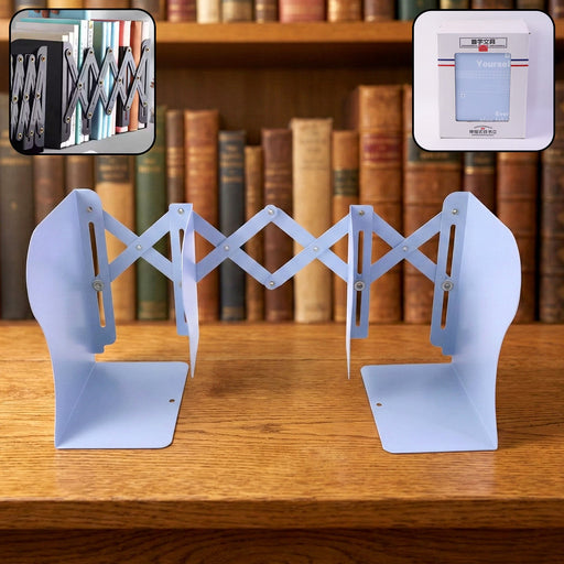 Adjustable Expandable Book Organizer Stand (1 Pc) by Your Brand