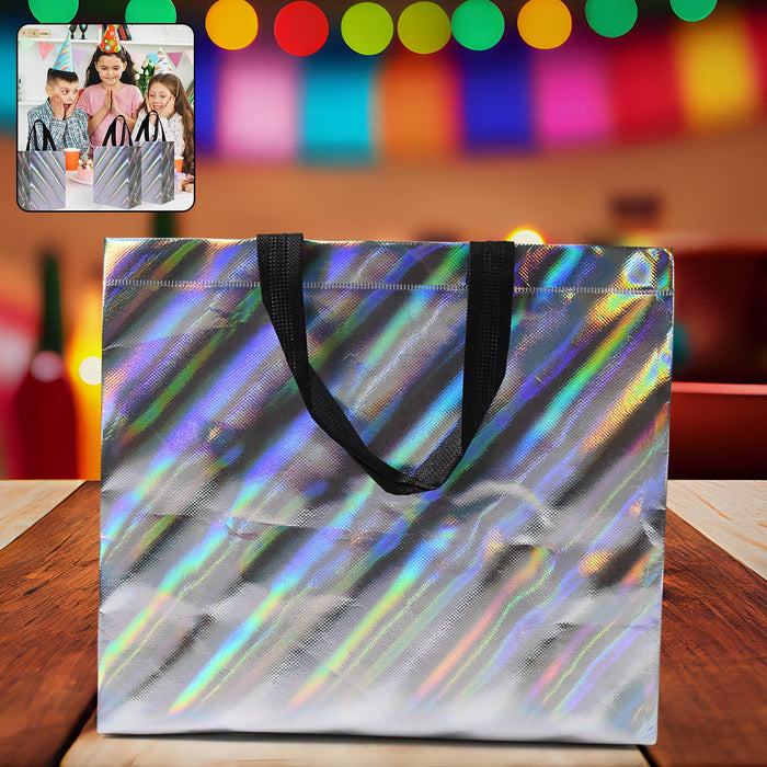 Birthday Gift Bag, Reusable Party Gift Bags (1 Pc / Mix Design) by Your Brand