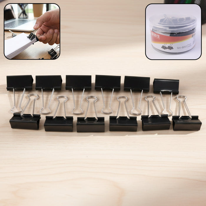51 mm Large Binder Clips (12 Pc Set) by Your Brand
