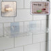 Wall-Mounted Transparent Soap Dish Holder Set by Your Brand