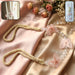 Luxury floral beaded curtain tieback