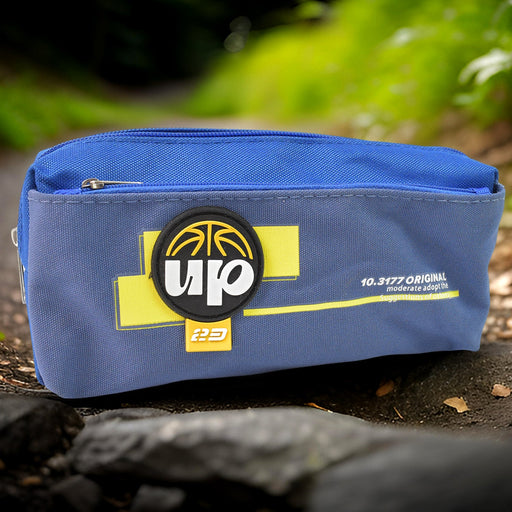 Pencil Pouch With Zipper (1 Pc / 2 Compartment) by Your Brand