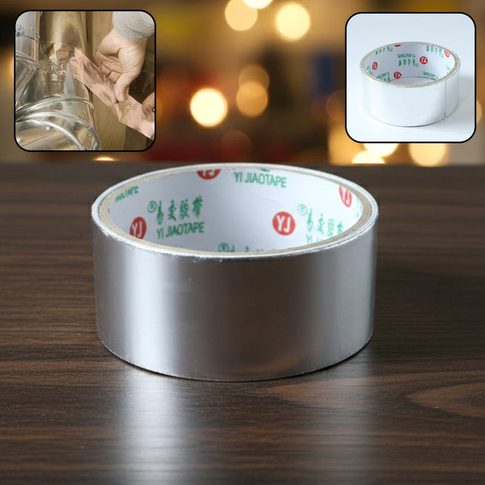 Heavy-Duty Aluminium Foil Adhesive Tape 85×40 mm (1 Pc) by Your Brand