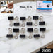 Black Metal Binder Clips (19 MM, 12 Pieces Set) by Your Brand