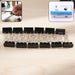 Black Metal Binder Clips (15 MM, 12 Pieces Set) by Your Brand