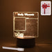 3D Acrylic Creative Lamp Decorative Light