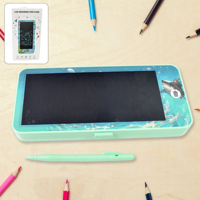 LED Drawing Pen Case writing pad / Compass Blue colour (1 pc) by Your Brand