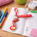Cute Snake Shape Keychain (1 Pc) by Your Brand