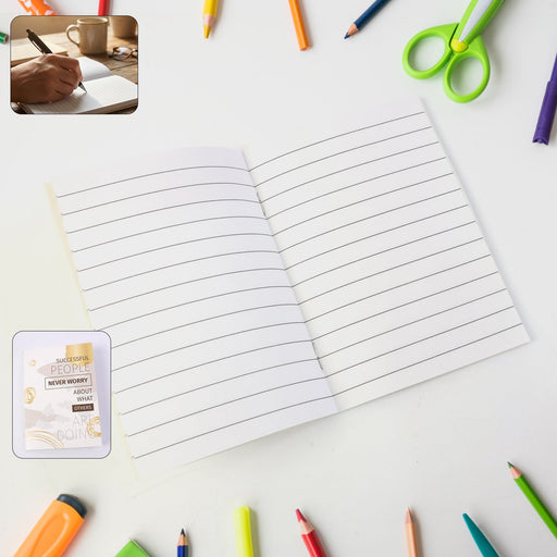 Compact Ruled Notebook (120 × 85 mm, 1 Pc) by Your Brand