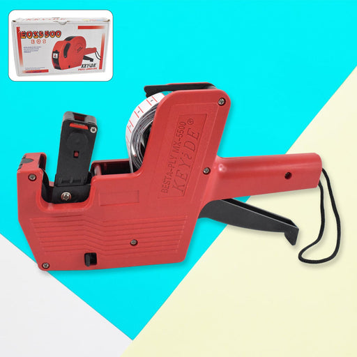 Handheld 8-Digit Plastic Price Tag Gun – Ideal for Retail & Market Price Tagging by Your Brand