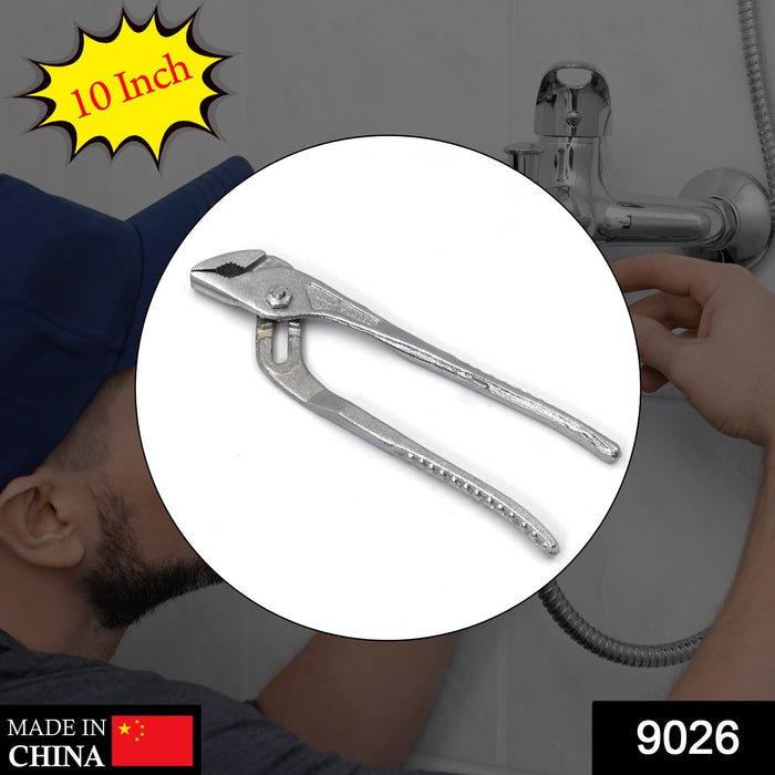 Hand Tool - Water Pump Adjustable Plier Wrench Slip Joint Type, Chrome Plated by Your Brand