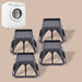 Multi-Purpose Plastic Washing Machine Stand (4 Pcs Set) by Your Brand