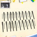 Refillable Black Marker Pen with Extra Ink Refills 20 pieces (1 Set) by Your Brand