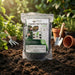 Black Organic Soil Fertilizer for Home Gardening (1 Pc, 1 Kg) by Your Brand