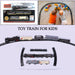 Toy Train Set for Kids, Battery Operated Train with Track Set by Your Brand