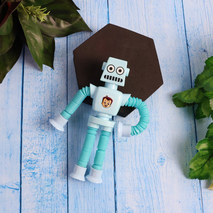 Flexible Robot Shape Magic Spring Toy (1 Pc) by Your Brand