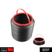 Car trash can organizer with foldable design.