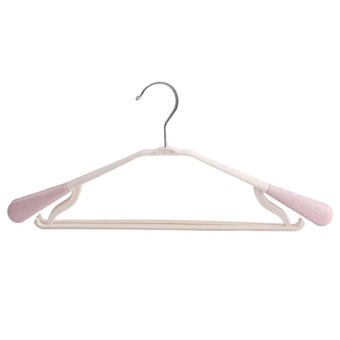 PP Cloth Hanger Set of 1 with Zinc Plated Steel Hook (1 Pc) by Your Brand