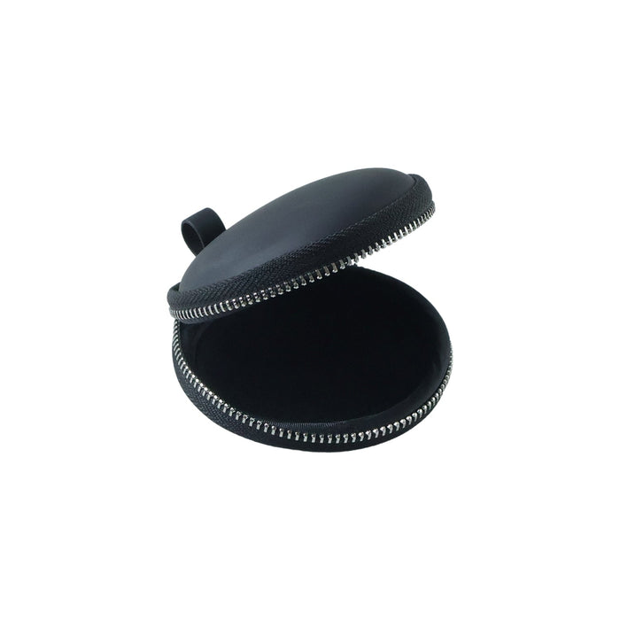 Compact Hard Shell Earphone Carrying Case with Zipper Closure (1 Pc) by Your Brand