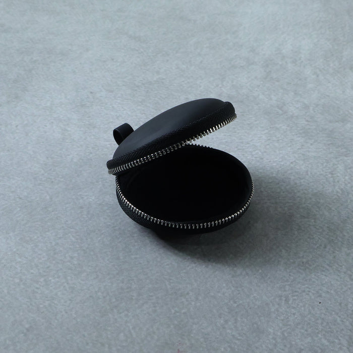 Compact Hard Shell Earphone Carrying Case with Zipper Closure (1 Pc) by Your Brand