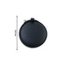 Compact Hard Shell Earphone Carrying Case with Zipper Closure (1 Pc) by Your Brand