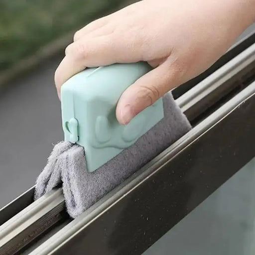 Window Groove Frame Cleaning Brush Door Track Dust Cleaner Tool by Your Brand