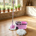 Quick Spin Mop With Steel Spin, Bucket Floor Cleaning, Easy Wheels & Big Bucket, Floor Cleaning Mop with Bucket by Your Brand