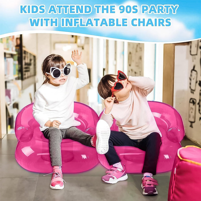 Inflatable Sofa Chair Boys and Girls Suitable for Camping (28 Inch Approx / 1 Set) by Your Brand