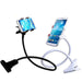 Portable metal bracket, 360-degree flexibility.