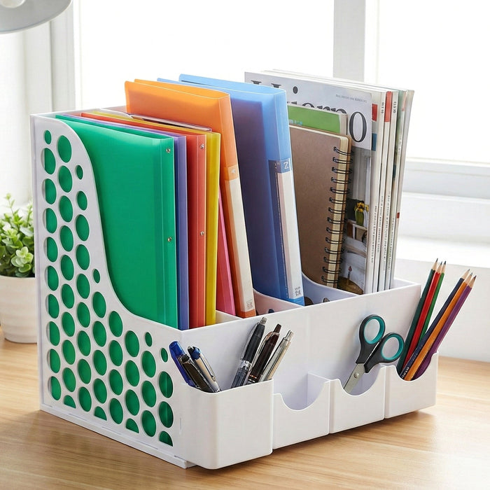 Multipurpose Desk Organizer File Holder (1 Pc) by Your Brand