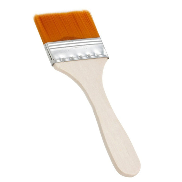 Flat Paint Big Size Brush for Watercolor & Acrylic Painting( Multicolor 2 Pc Set) by Your Brand