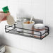 Multipurpose Wall Mount Metal Bathroom Shelf and Rack for Home and Kitchen. by Your Brand