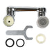 Rotating faucet sprayer head