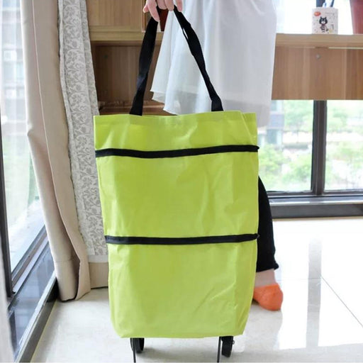 Folding Cart Bags Trolley Shopping Bag For Travel Luggage by Your Brand