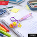 Cute Rainbow Strap Cartoon Duck Keychain (1 Pc) by Your Brand