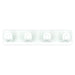 Adhesive hanger hook on a smooth surface