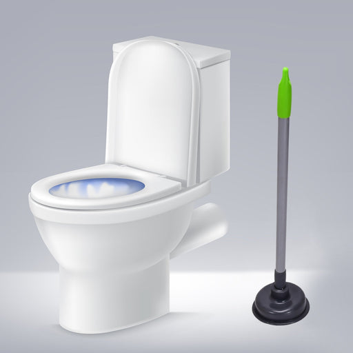 Toilet Plunger – For Clogs in Bowls & Sinks in Homes & Commercial Buildings by Your Brand