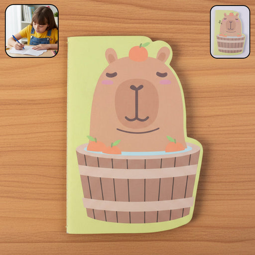 Cute Animal Shape Kids Study Notebook, Diary (1 Pc) by Your Brand