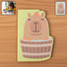 Cute animal shape kids study notebook