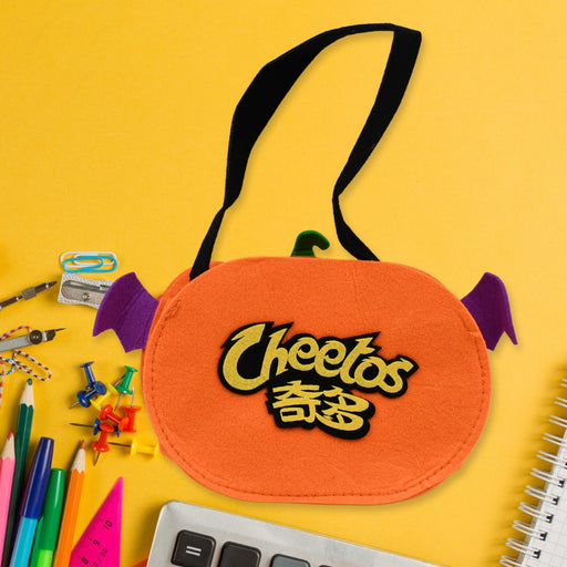 Halloween Pumpkin Bags Non- Woven Candy Bags for Halloween Party Favors by Your Brand