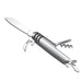 Multi-functional stainless steel picnic cutlery set