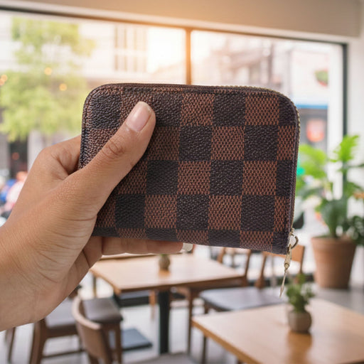 Zip Card Holder Wallet – Multi Card Organizer Case (1 Pc) by Your Brand