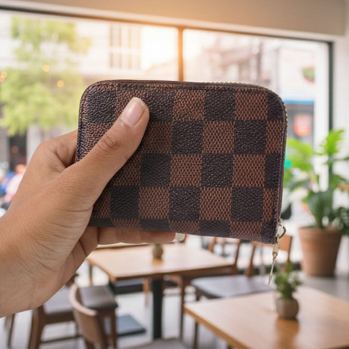 Zip Card Holder Wallet – Multi Card Organizer Case (1 Pc) by Your Brand