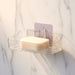 Wall-Mounted Transparent Soap Dish Holder Set by Your Brand