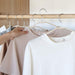 PP Cloth Hanger Set of 1 with Zinc Plated Steel Hook (1 Pc) by Your Brand