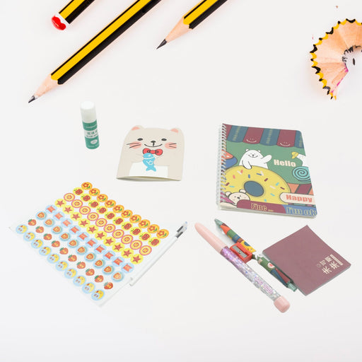 Cartoon Stationery Box Cartoon Design School Box Book Student Gift School box (1 box) by Your Brand