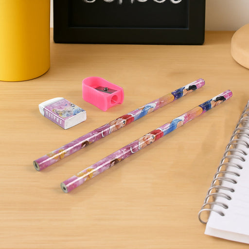 Fun & Functional! 5-in-1 Cartoon Pencil Set for School & Play (5 Pc) by Your Brand